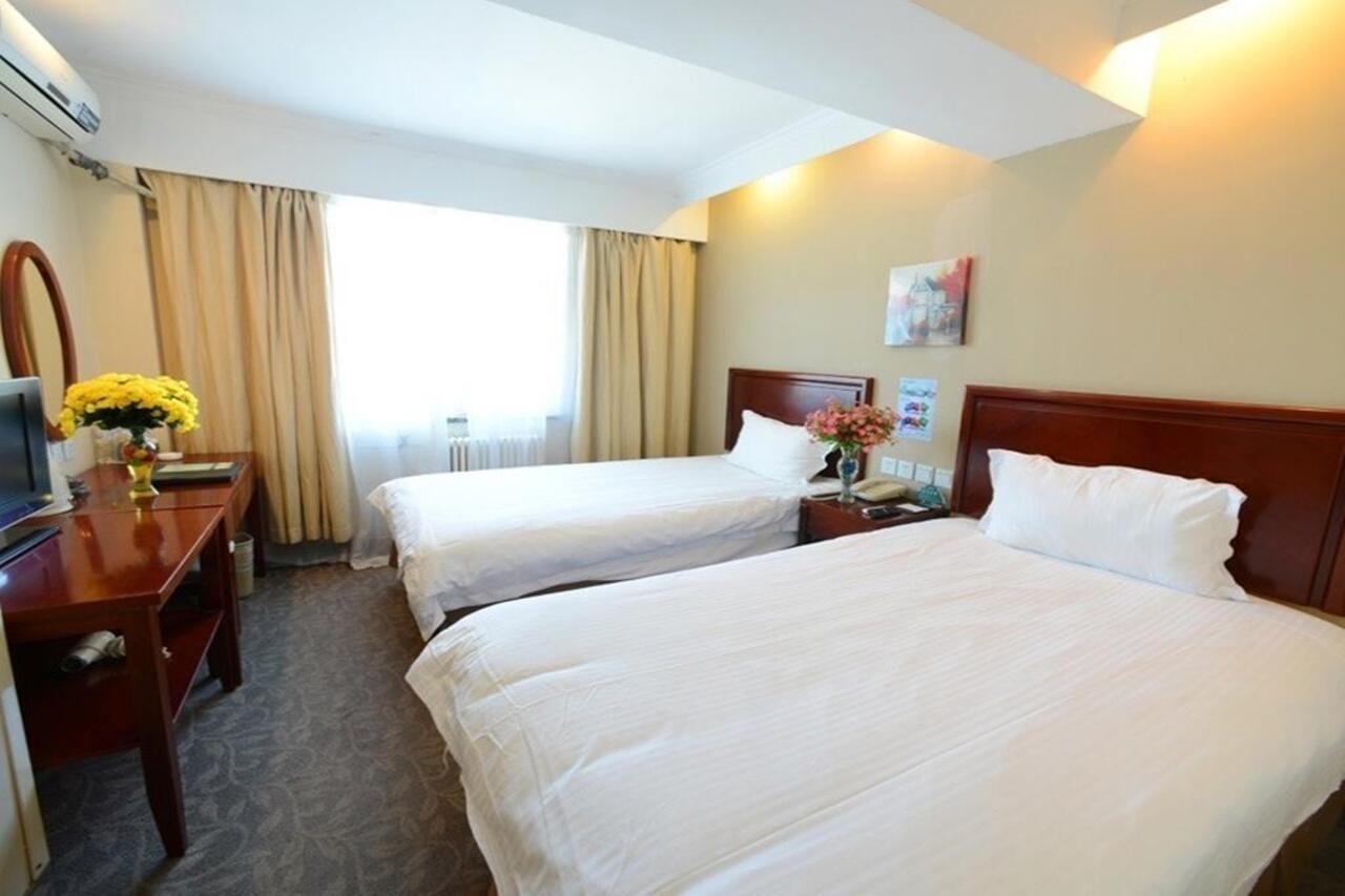 Greentree Inn Shandong Qingdao Wuyishan Road Jiashike Shopping Center Business Hotel Exterior foto