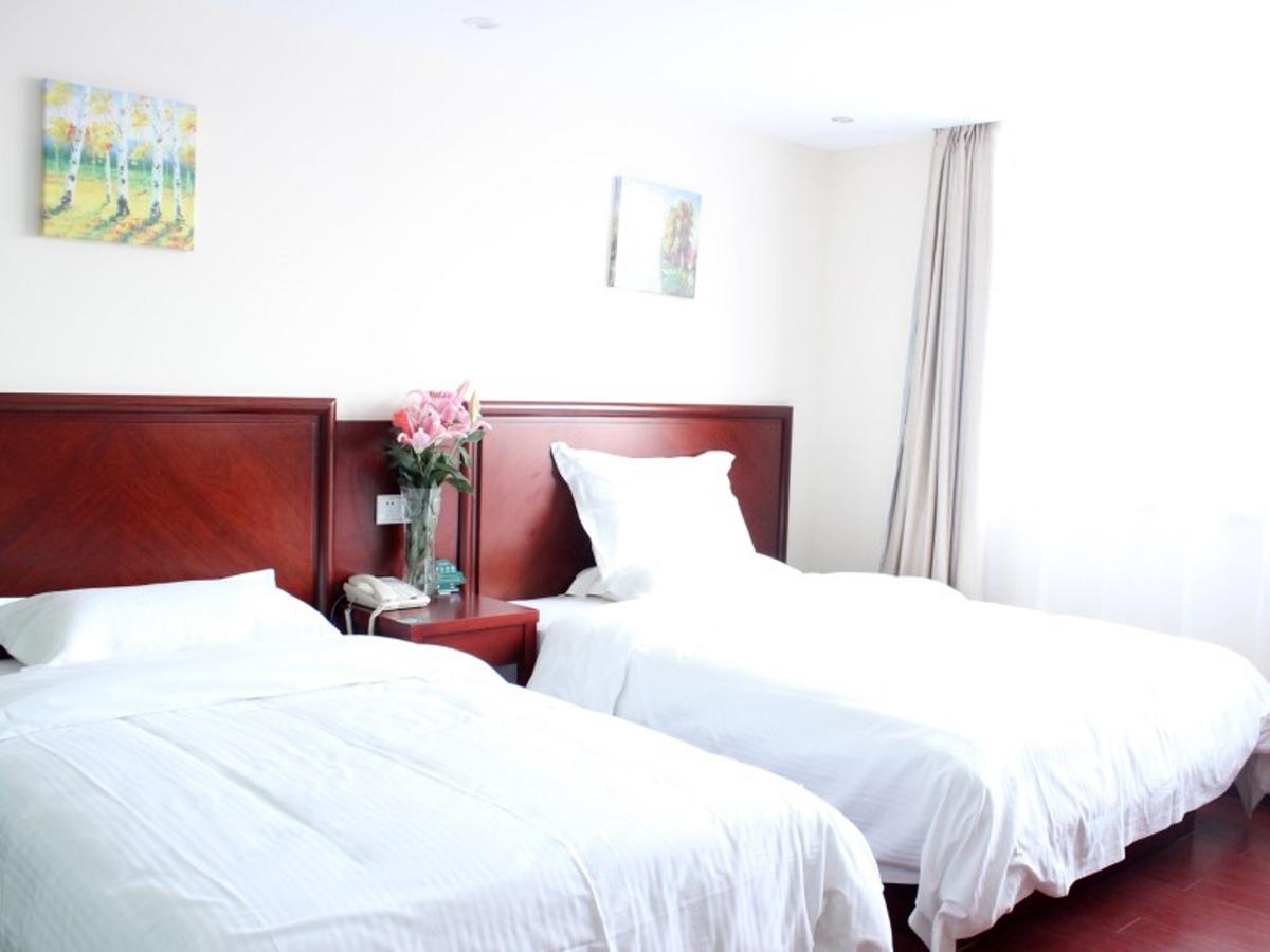 Greentree Inn Shandong Qingdao Wuyishan Road Jiashike Shopping Center Business Hotel Exterior foto