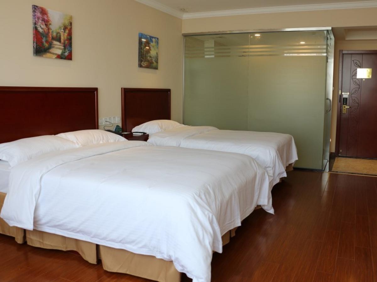 Greentree Inn Shandong Qingdao Wuyishan Road Jiashike Shopping Center Business Hotel Exterior foto