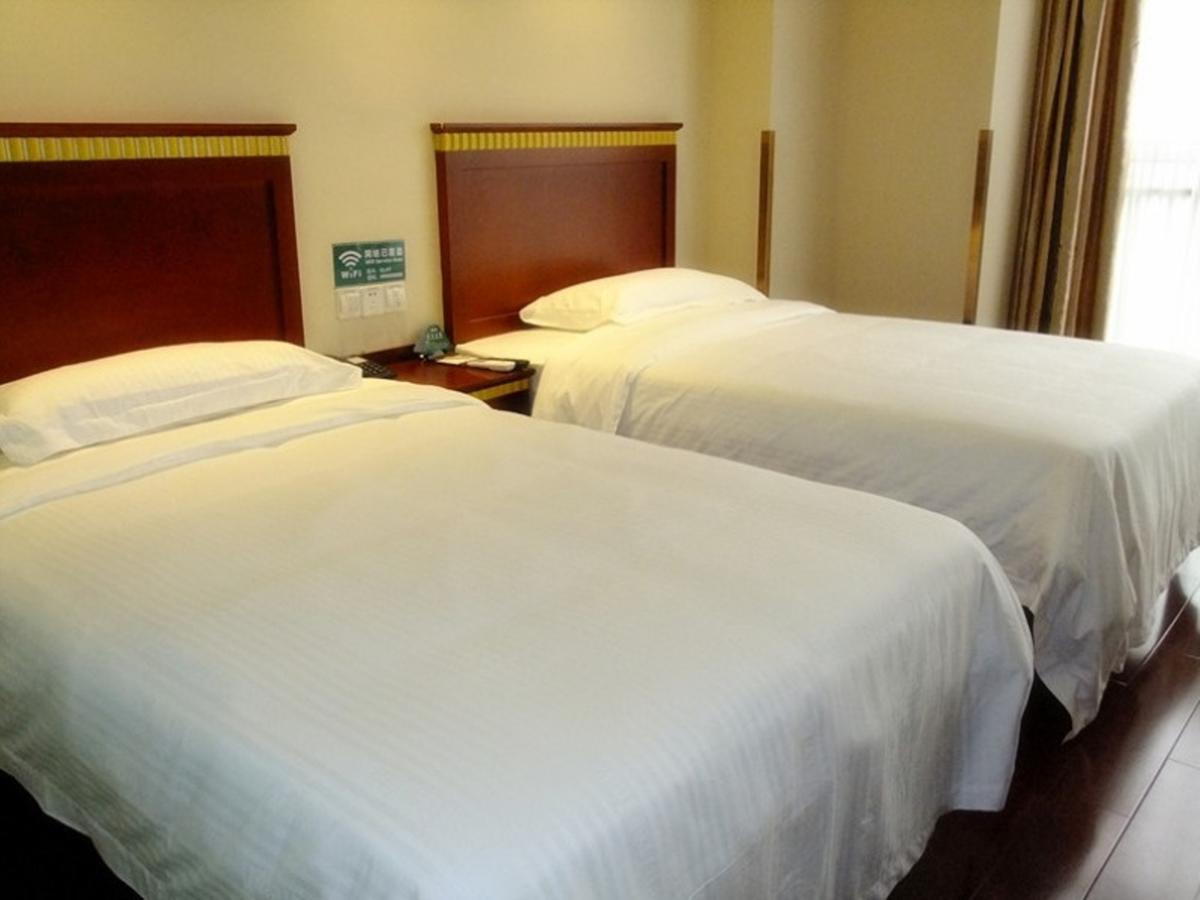 Greentree Inn Shandong Qingdao Wuyishan Road Jiashike Shopping Center Business Hotel Exterior foto